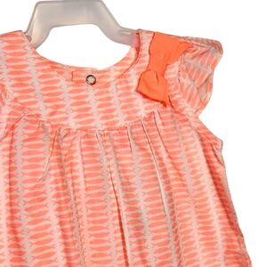 NEW Carter's Baby Romper | 12 Months | Peach Fish Print